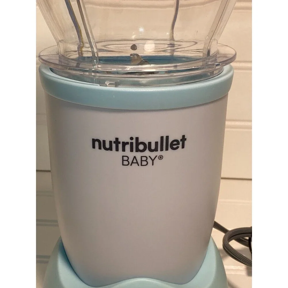 Nutribullet Baby Food Blender Mixer Blue/White NBY50100
